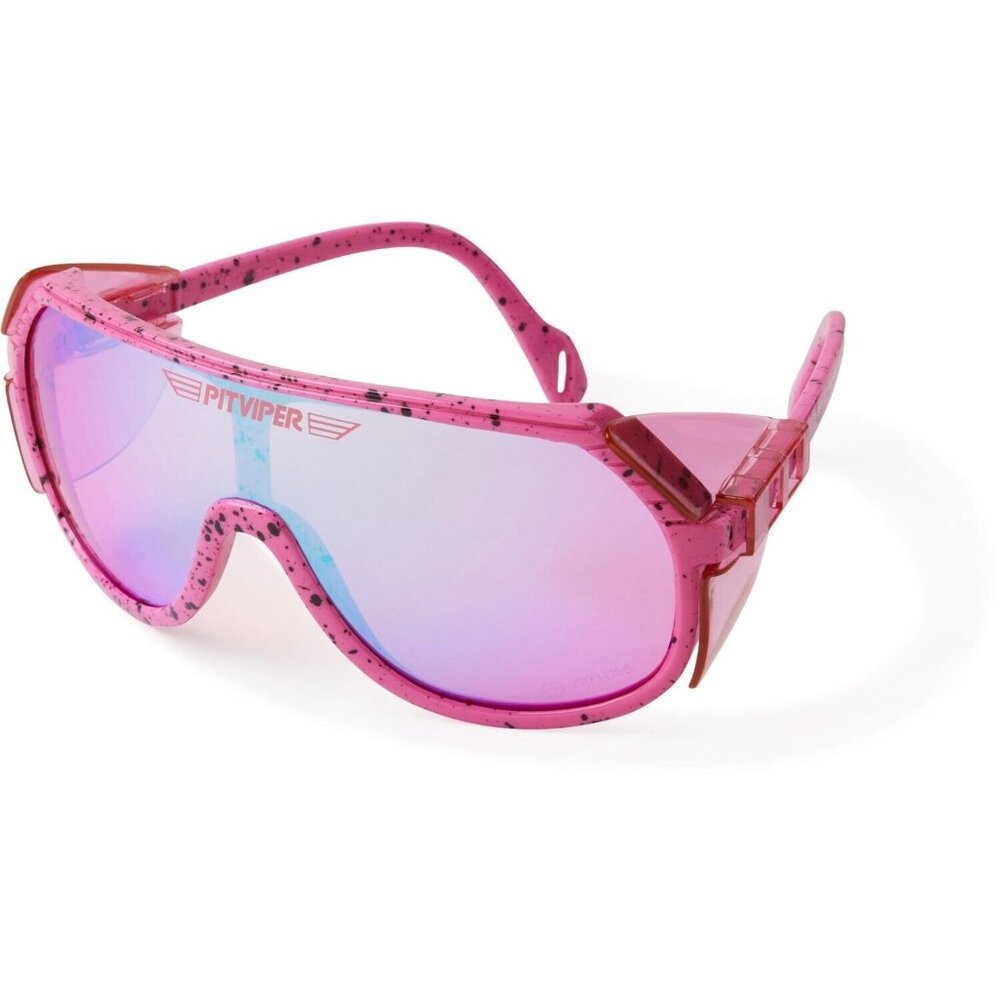 PIT VIPER The Crawdaddy Climax Grand Prix Sunglasses Pink/Blue NEW - Picture 8 of 8